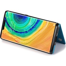 SZY Market Cüzdan Kart Tutucu Kılıf ile Huawei Mate 30 Desen Çiçek Çift Flip (Yurt Dışından)