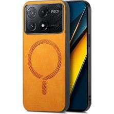 SZY Market Xiaomi Poco X6 Pro 5g Için Flip Case Ince Hafif Kablosuz Şarj Araba (Yurt Dışından)