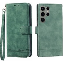 SZY Market Samsung Galaxy S23 Ultra Bileklik Manyetik Kapatma Nakit Için Flip Case (Yurt Dışından)