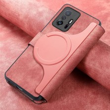 SZY Market Xiaomi 11T Retro Cüzdan Mıknatıs Koruyucu Malzeme Için Flip Case Kart Standı (Yurt Dışından)