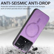 SZY Market Xiaomi Poco X6 Pro 5g Için Flip Case Ince Hafif Kablosuz Şarj Araba (Yurt Dışından)