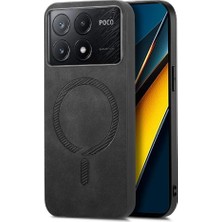 SZY Market Xiaomi Poco X6 Pro 5g Için Flip Case Ince Hafif Kablosuz Şarj Araba (Yurt Dışından)