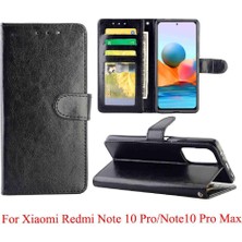 SZY Market Xiaomi Redmi Not 10 Için Flip Case Pro Max Pu Deri Darbeye Kart (Yurt Dışından)