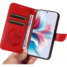 SZY Market Kredi Kartı Yuvası ile Oppo Credit 11F 5g Yüksek Kaliteli Deri Için Flip Case (Yurt Dışından)