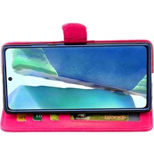 SZY Market Samsung Galaxy NOTE20 Pu Deri Kickstand Kart Tutucu Için Flip Case (Yurt Dışından)