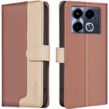 SZY Market Infinix Not 40 4g Kart Yuvaları Tutucu Için Flip Case Rfıd Engelleme Tpu Iç (Yurt Dışından)