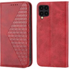 SZY Market Samsung Galaxy A12 5g Standı Için Flip Case Günlük Kullanım Eşkenar Dörtgen Şekli El (Yurt Dışından)