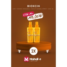 Bioxcin Sun Care Spf 50 Çok Yüksek Korumalı Vücut Güneş Spreyi 200 ml - Kolajen Çok Yüksek Koruma 2'li