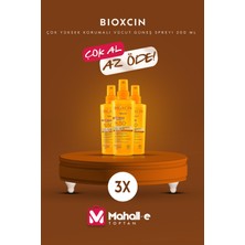 Bioxcin Sun Care Spf 50 Çok Yüksek Korumalı Vücut Güneş Spreyi 200 ml - Kolajen Çok Yüksek Koruma 3'lü