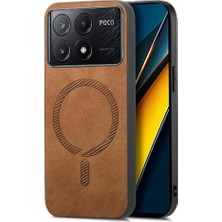 SZY Market Xiaomi Poco X6 Pro 5g Için Flip Case Ince Hafif Kablosuz Şarj Araba (Yurt Dışından)