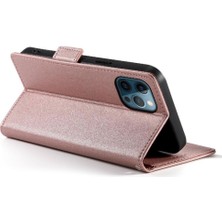 YH Market IPhone 12 Için Flip Case Pro Max Günlük Kullanım Flip Cüzdan Kartvizit Yuvaları (Yurt Dışından)