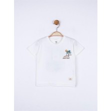 NK Erkek Bebek Desert Pamuklu Sırtı Baskılı Tshirt