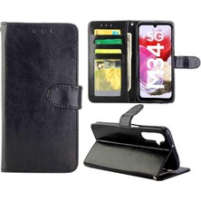 SZY Market Samsung Galaxy M34 5g Darbeye Kickstand Kart Tutucu Pu Için Flip Case (Yurt Dışından)