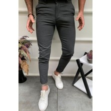 Yakamel Erkek Italyan Kesim Yeni Sezon Trend Kumaş Pantolon