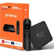 Android 10.0 Akıllı Tv Kutusu 2gb 16GB 4K 3D Wıfı Android 10 Andriod Tv Box