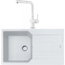 Franke Urban Ubg 611-86 Bianco Granit Eviye-Active Plus Doccia 2.0 Batarya Seti