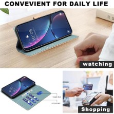 Manyi Mall Oppo Oppo 11F 5g Kickstand Darbeye Tpu Iç Kabuk Kartı Için Flip Case (Yurt Dışından)