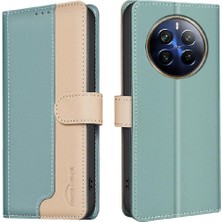 Manyi Mall Realme 12 Pro Artı Darbeye Dayanıklı Tpu Iç Kabuk Kart Yuvaları Için Flip Case (Yurt Dışından)