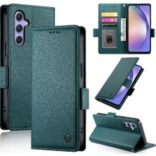 Manyi Mall Samsung Galaxy A54 5g Için Flip Case Iş Cüzdan Kart Yuvaları Flip Case Günlük (Yurt Dışından)