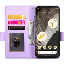 YH Market Google Pixel 7A Kart Yuvaları Flip Cüzdan Günlük Kullanım Iş Için Flip Case (Yurt Dışından)