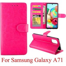 Manyi Mall Samsung Galaxy A71 Kart Tutucu Kickstand Manyetik Kapatma Için Flip Case (Yurt Dışından)