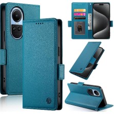 Manyi Mall Oppo Oppo 10 5g Flip Günlük Kullanım Için Flip Case Kart Yuvaları Iş Cüzdan (Yurt Dışından)