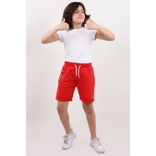 Toontoy Kids Toontoy Erkek Çocuk Arka Cep Detaylı Sport Like Tnty Nakışlı Şort