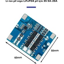 Tdt 3s 10A Lifepo4 Pil Koruma Devresi - Isı Sensörlü Bms