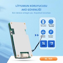 Tdt 4s 12V 30A Lifepo4 Bms Balanslı