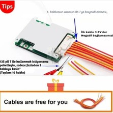Tdt 4S-16S Arası Destekli 40A Balanslı - Lifepo4 Bms