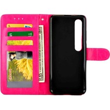 SZY Mall Xiaomi Mi 10 Pro 5g Için Flip Case Kart Tutucu Kickstand Darbeye Pu (Yurt Dışından)