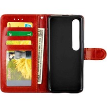 SZY Mall Xiaomi Mi 10 Pro 5g Için Flip Case Kart Tutucu Kickstand Darbeye Pu (Yurt Dışından)