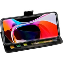 SZY Mall Xiaomi Mi 10 Pro 5g Için Flip Case Kart Tutucu Kickstand Darbeye Pu (Yurt Dışından)