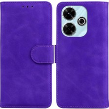 SZY Mall Xiaomi Redmi Için Flip Case 13 4g Standı Tutucu Manyetik Premium Pu Deri (Yurt Dışından)