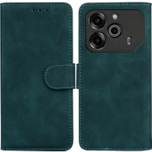 SZY Mall Tecno Pova 6 Pro 5g Premium Pu Deri Standı Tutucu Kartı Için Flip Case (Yurt Dışından)