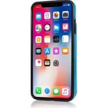 SZY Mall IPhone Xr Desen Çiçek Çift Düğmeler Için Kart Tutucu Kılıf ile Cüzdan (Yurt Dışından)