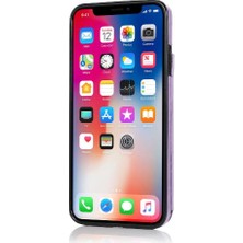 SZY Mall IPhone Xr Desen Çiçek Çift Düğmeler Için Kart Tutucu Kılıf ile Cüzdan (Yurt Dışından)