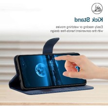 SZY Mall Realme C65 4g Için Flip Case Yüksek Kalite Tpu Dikiş Kabartmalı Yumuşak Pu (Yurt Dışından)