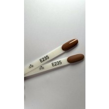 Cr-Oje Kalıcı Oje E235 - Toprak Kahverengi (5 ML)
