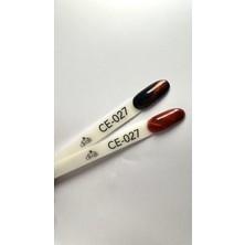Cr-Oje Kalıcı Oje 7d Cat Eye-027 (5 ML) Kırmızı
