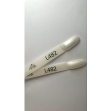 Cr-Oje Kalıcı Oje L482 - Sedefli Beyaz (5 ML)