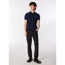 U.S. Polo Assn. Polo Yaka Lacivert Erkek T-Shirt GTP04IY024