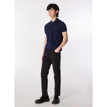 U.S. Polo Assn. Polo Yaka Lacivert Erkek T-Shirt GTP04IY024