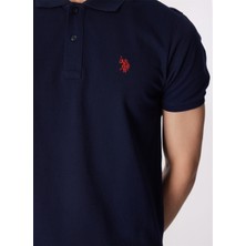 U.S. Polo Assn. Polo Yaka Lacivert Erkek T-Shirt GTP04IY024