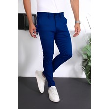 Yakamel Erkek Kaliteli Dar Kesim Slim Fit Kumaş Pantolon