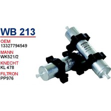 Wunder Benzin Filtresi - Bmw E46 318 D/td -320 D/cd- 320 Td