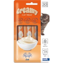 M-Pets Yengeçli Sıvı Kedi Ödül Maması 15GR (4'lü Paket)