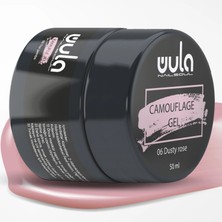 Wula Protez Tırnak Jeli Camouflage 50ML Dusty Rose 06