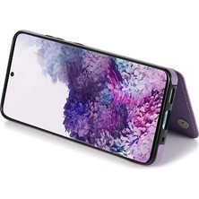 Colorful Shop Samsung Galaxy S20 Artı Çift Düğmeler Pu Için Kart Tutucu Kılıf ile Cüzdan (Yurt Dışından)