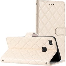 Colorful Shop Huawei P9 Lite Için Flip Case Kart Yuvaları Tutucu Pu Deri Cüzdan Tpu Folio (Yurt Dışından)